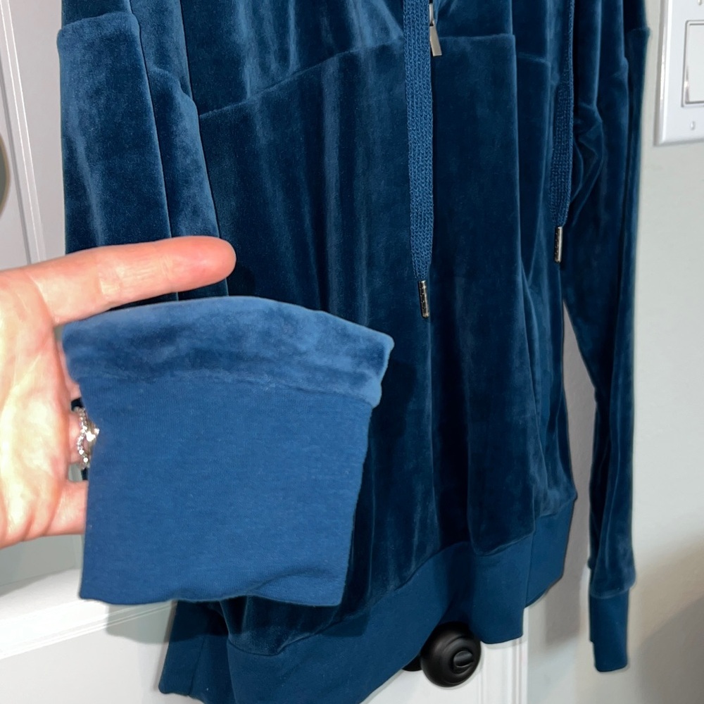 C9 by Champion Women's Velour Quarter Zip - Picture 4 of 5